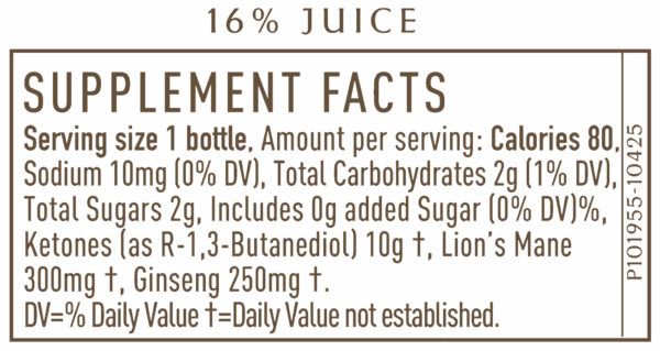 GT's Immortal, Ketone Fuel Shot