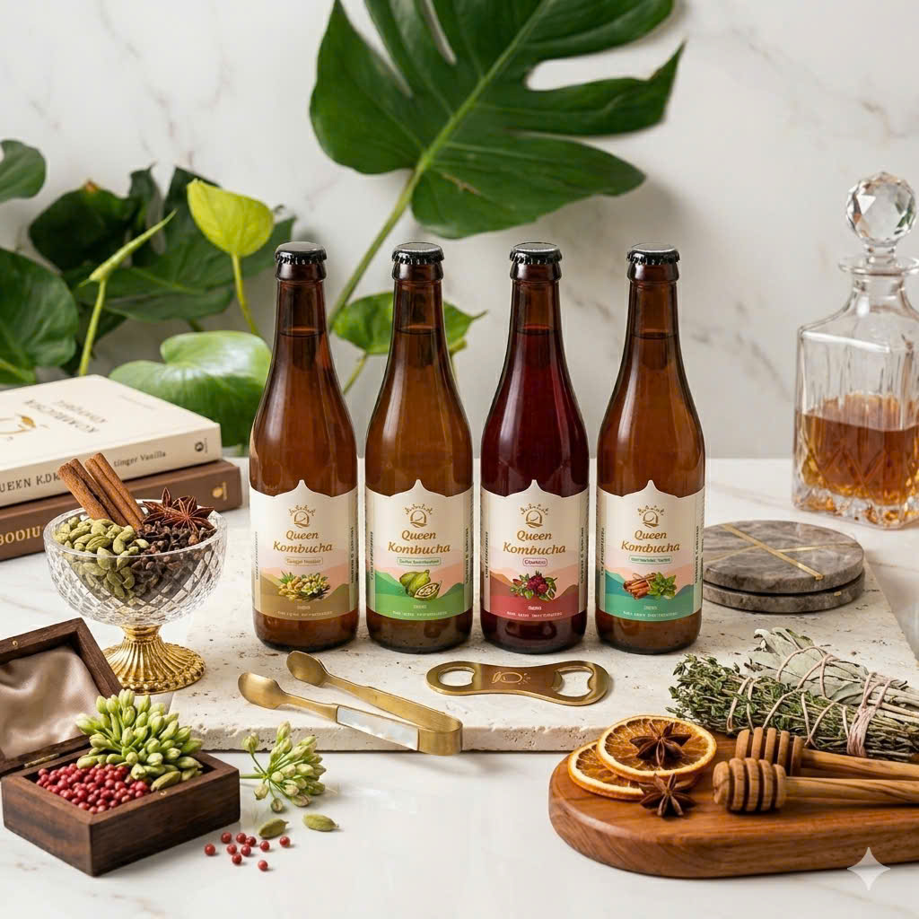 Bộ sưu tập hương vị Queen Kombucha
