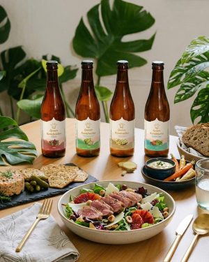 Queen Kombucha trong phong cách sống lành mạnh