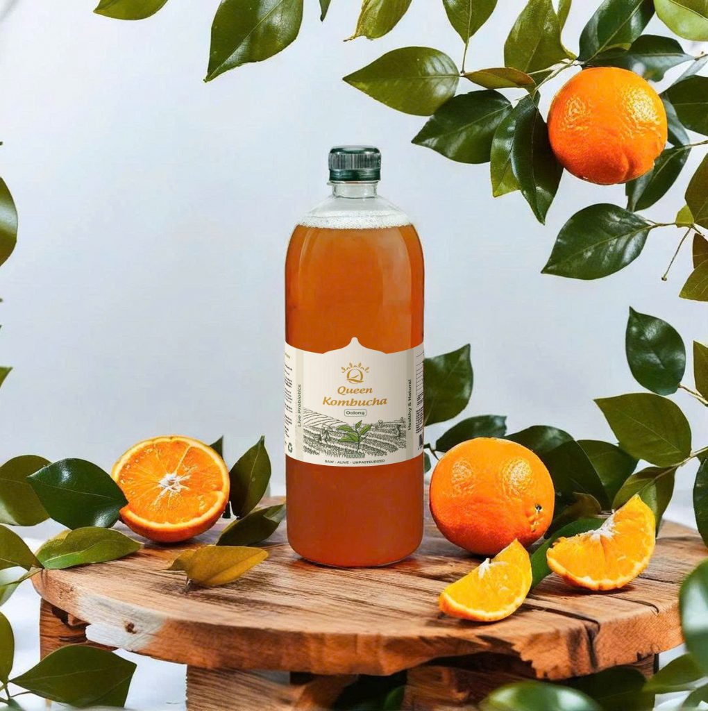 Queen Kombucha vị nguyên bản Oolong