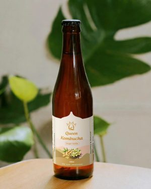 Queen Kombucha Ginger Vanilla